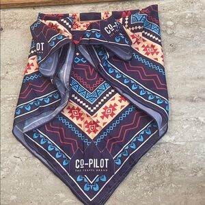 Co-Pilot Geometric Scarf
